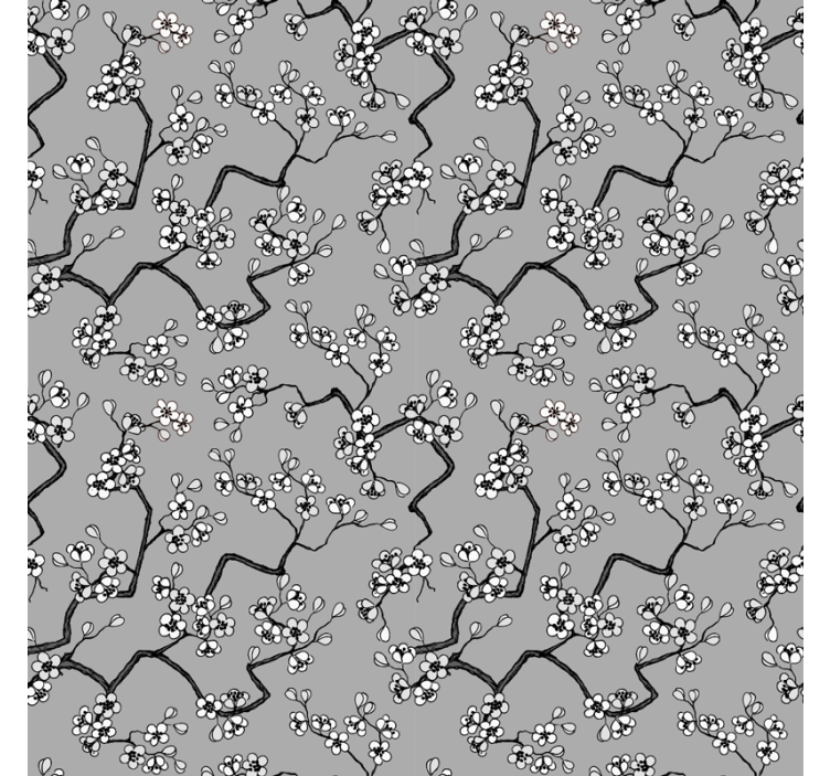 Black branches Tree blind - TenStickers