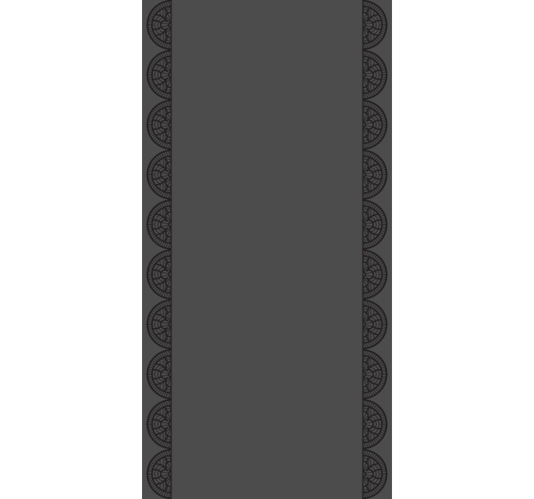 Circular Geometric Pattern pattern roller blind - TenStickers