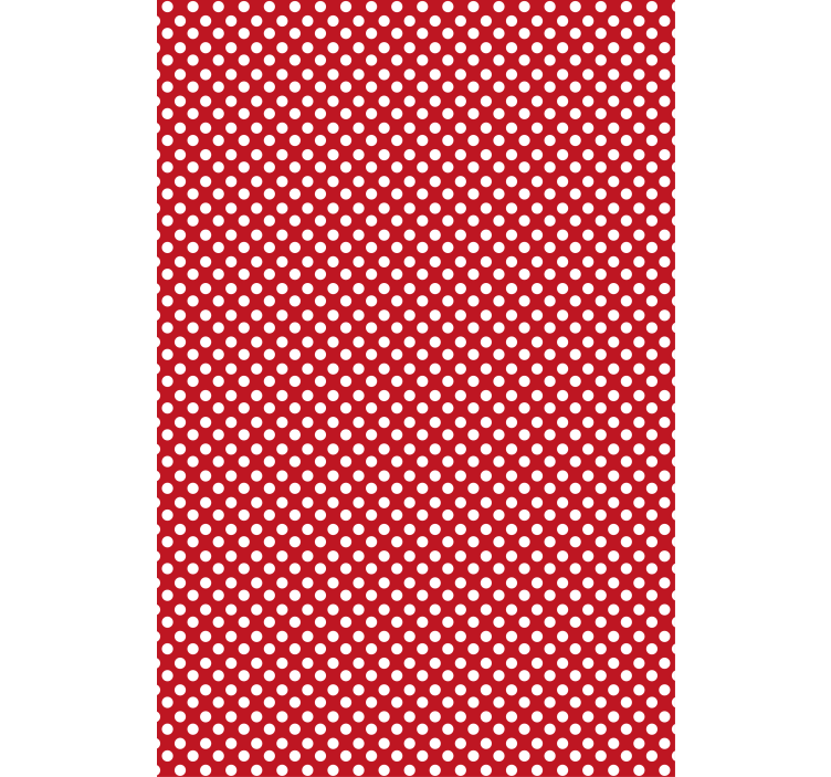 Pattern roller blind polka dot design - TenStickers