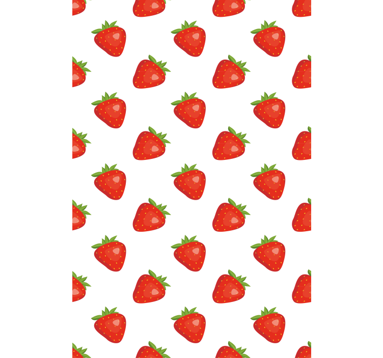 Strawberry Motif blind fruit and vegetables - TenStickers