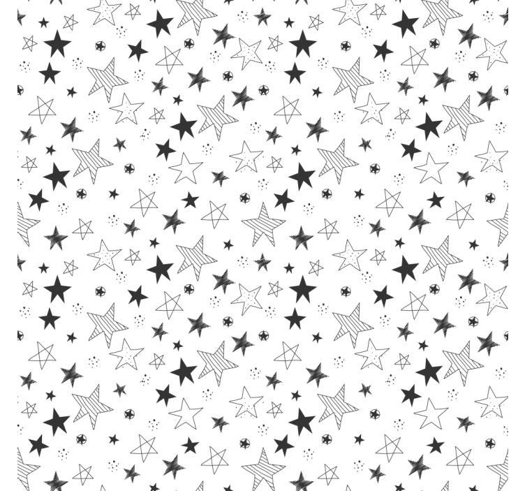 Grey starry adventure blind children - TenStickers