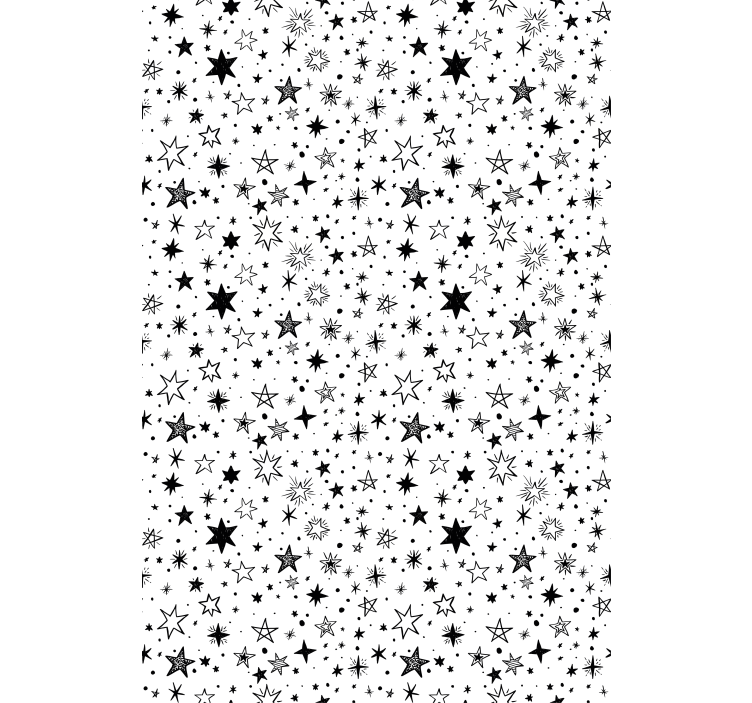 Starry night pattern blind teens - TenStickers