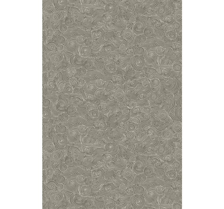 Swirled Line Patterns pattern roller blind - TenStickers