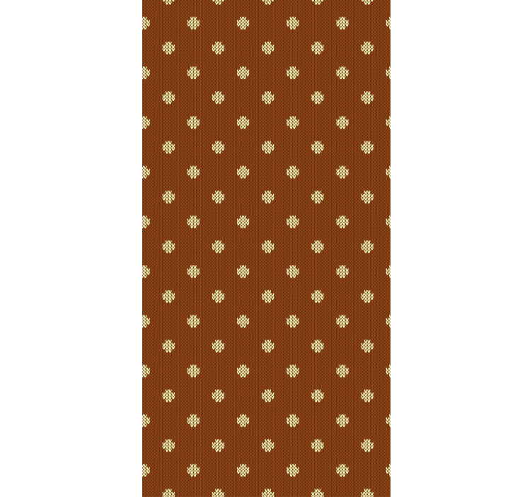 Brown simple pattern blind children - TenStickers