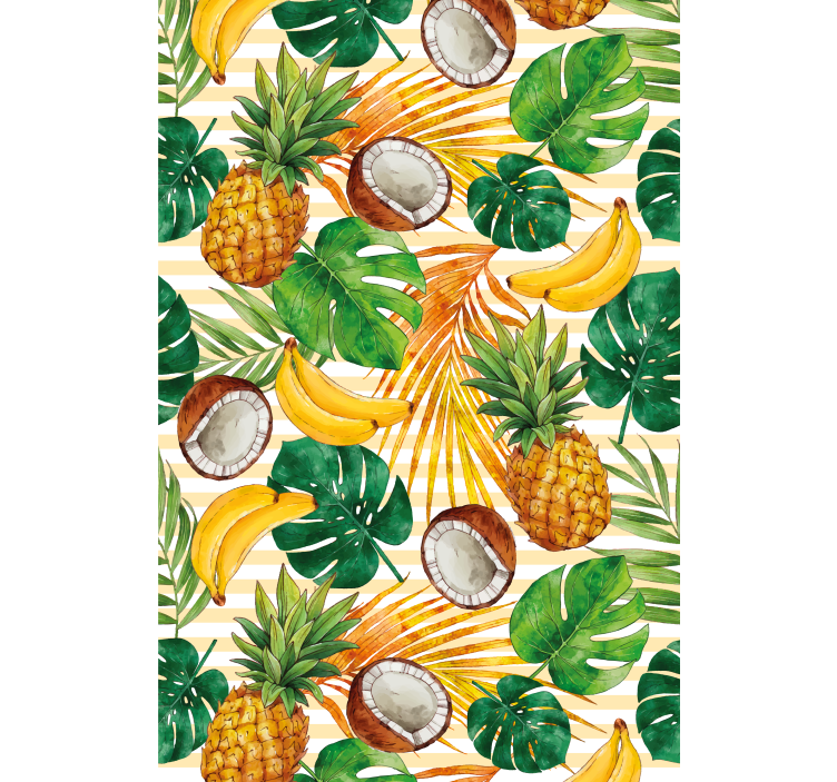 Tropical fruits design blind kitchen - TenStickers