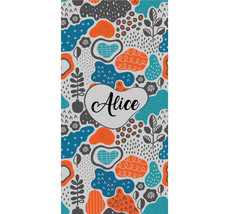 Abstract name design blind teens - TenStickers