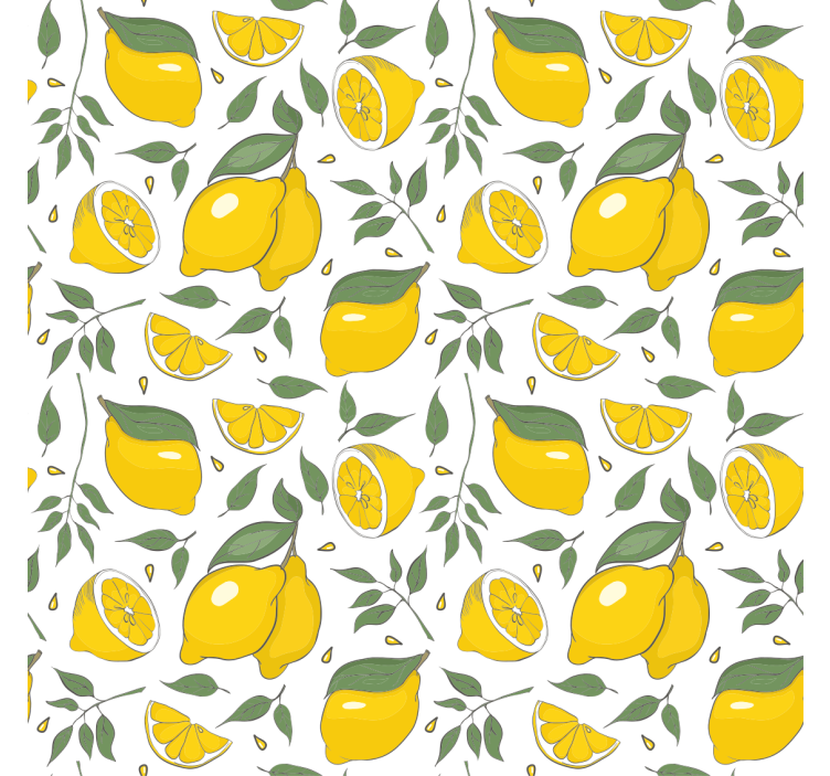 LEMONS AND SLICES blind fruit and vegetables - TenStickers