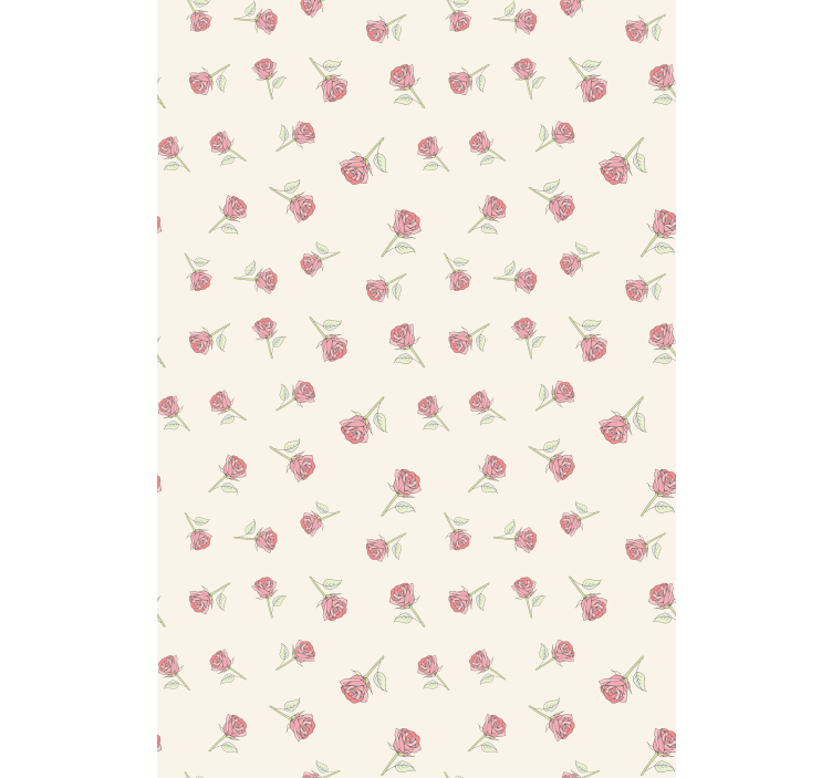 Gentle rose motif blind flowers and plants - TenStickers