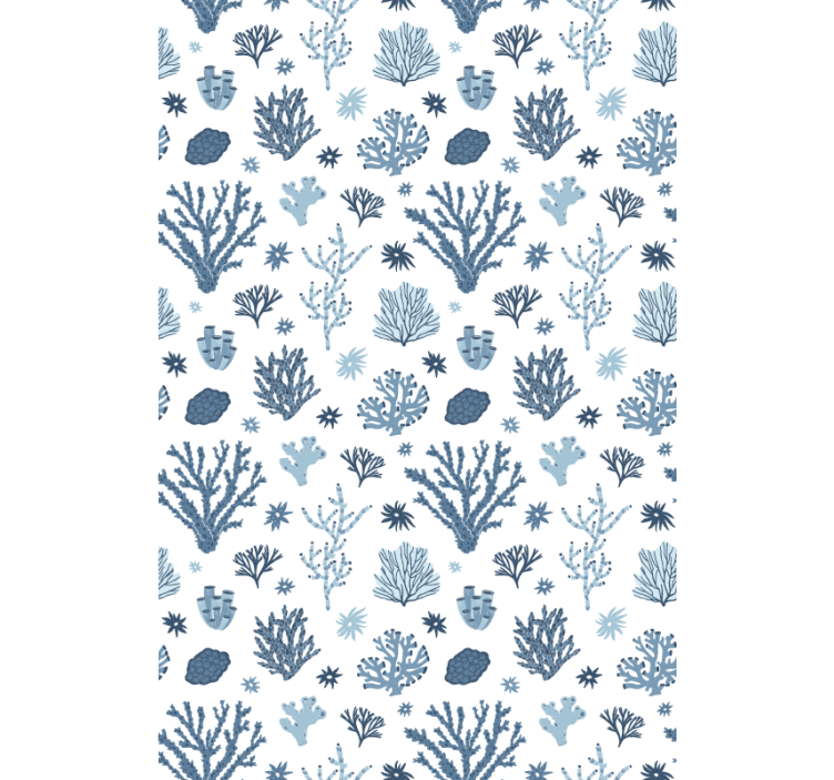 Modern Corals "Hampton Style" Modern blind - TenStickers