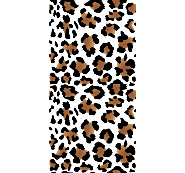 Leopard simple animal print animal blind - TenStickers