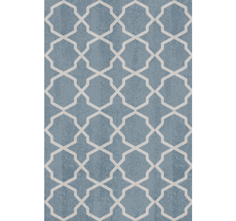 Geometric layout approach modern blind - TenStickers