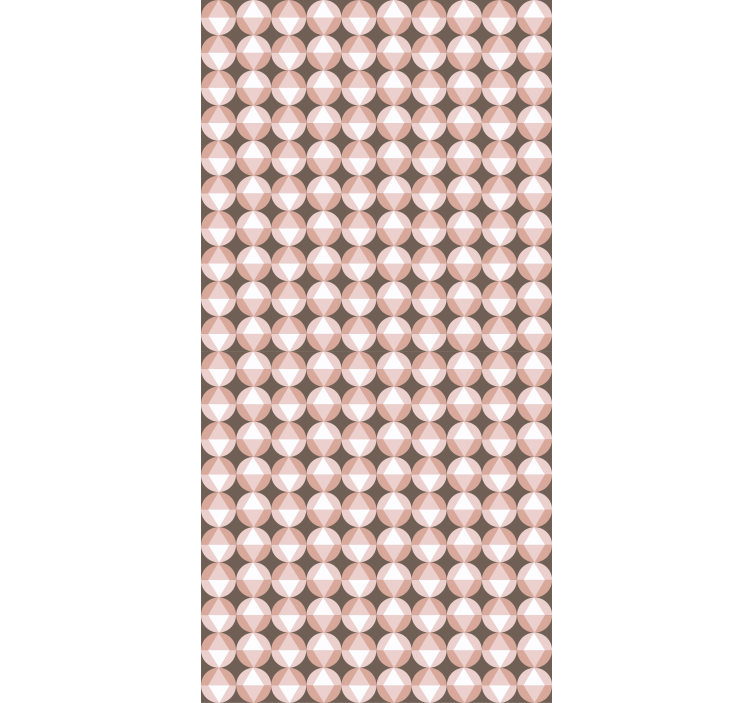 Geometric Shapes Configuration pattern roller blind - TenStickers