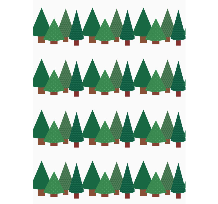 Simple forest pattern tree blind - TenStickers