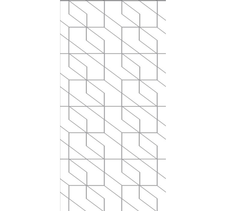 Elegant geometric art modern blind - TenStickers