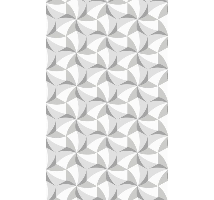 Geometric grey theme modern blind - TenStickers