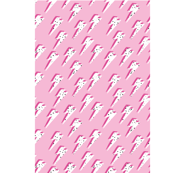White rays on pink background blind teens - TenStickers