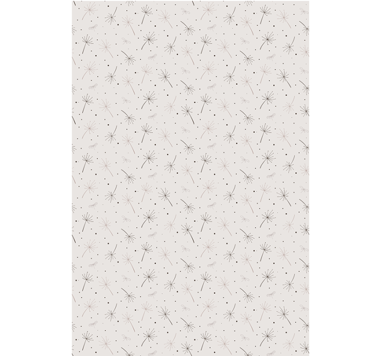 Dandelion Seed Pattern blind flowers and plants - TenStickers