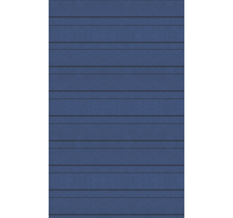 blue stripes Living room blind - TenStickers