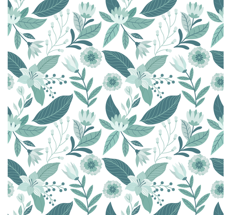 Nordic style flora Nordic blind - TenStickers