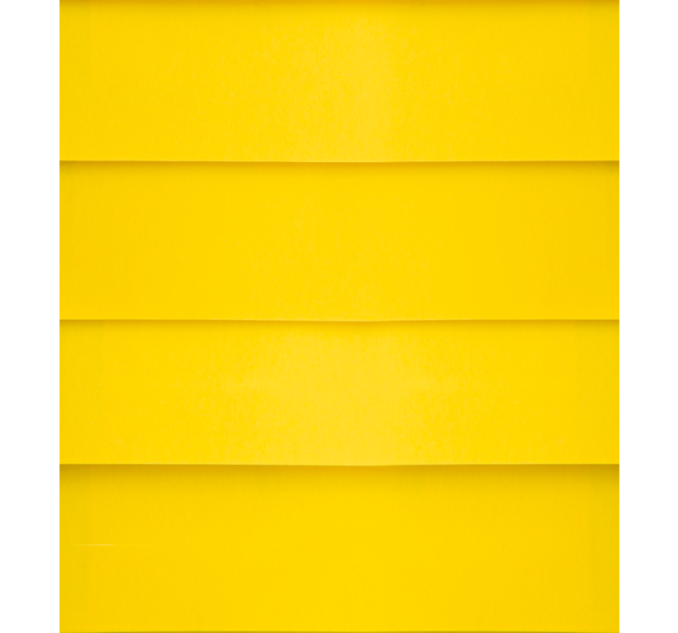 Dark shades with slats Yellow blind - TenStickers