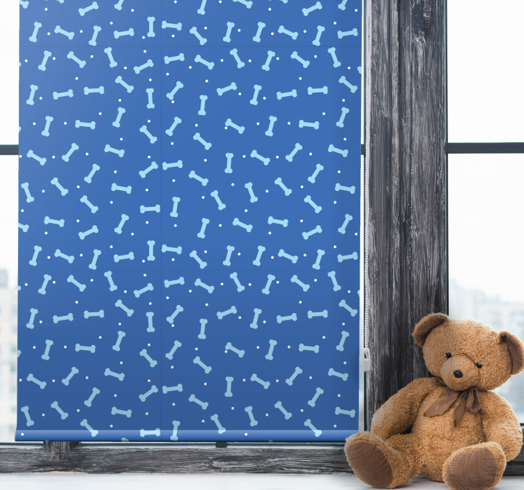 Dog Bone Pattern animals blind - TenStickers