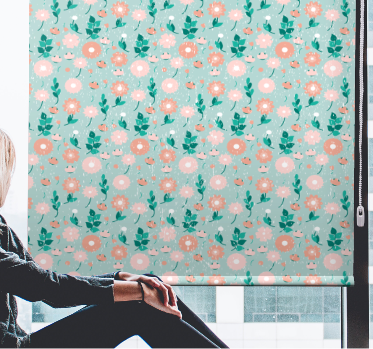 Peach-colored blossoms blind teens - TenStickers