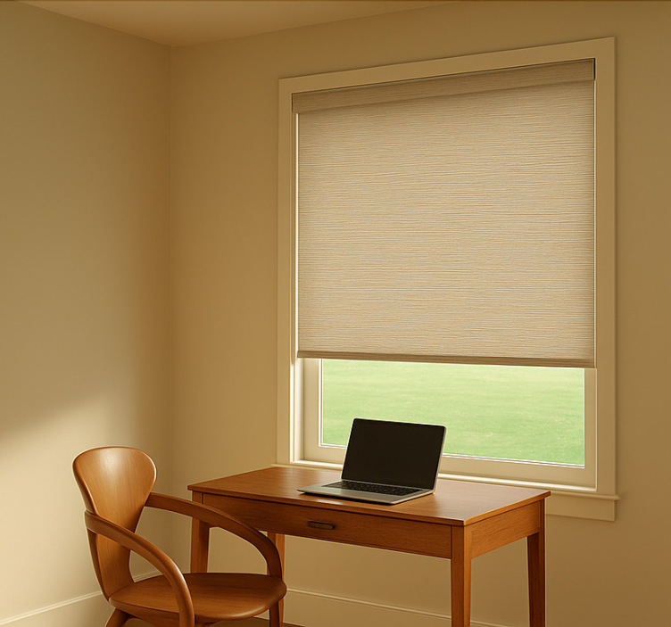 Modern beige blind office - TenStickers