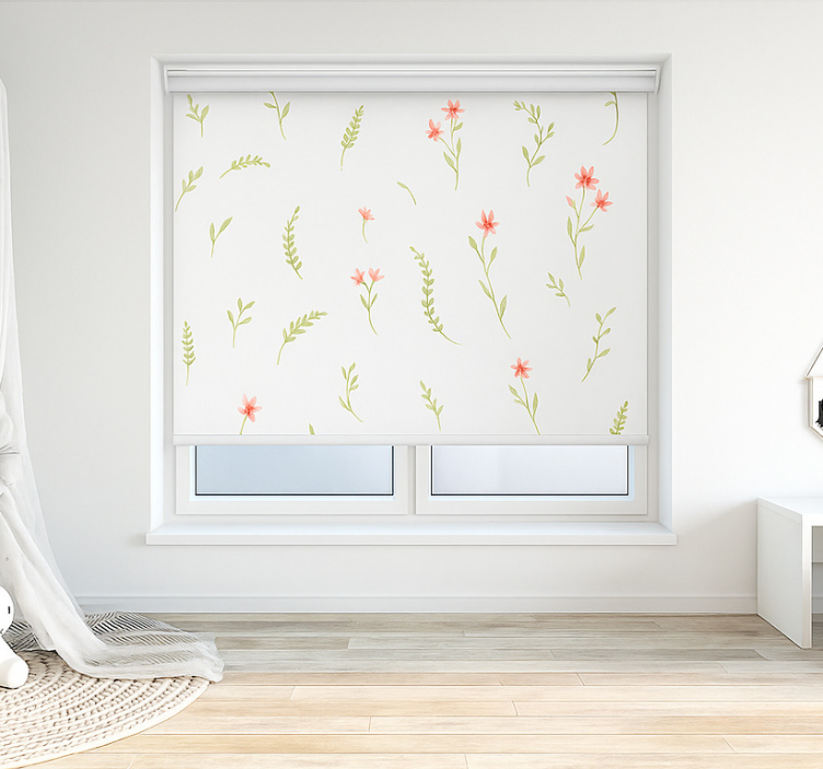 Pastel meadow flowers blind children - TenStickers