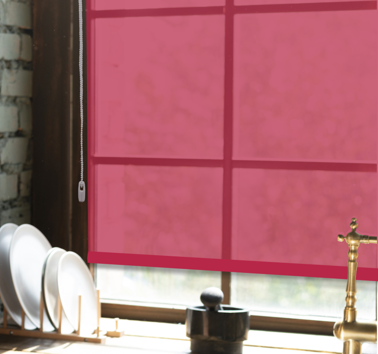 Subtle Red Layer blackout roller blind - TenStickers