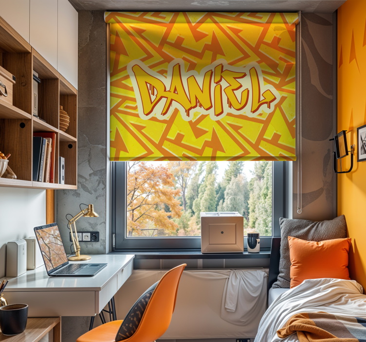urban style blind for teens - TenStickers