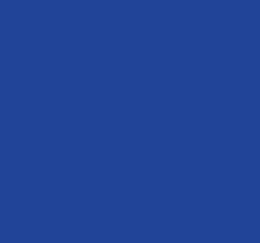Blue Klein living room blind - TenStickers