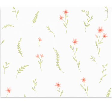 Pastel meadow flowers blind children - TenStickers