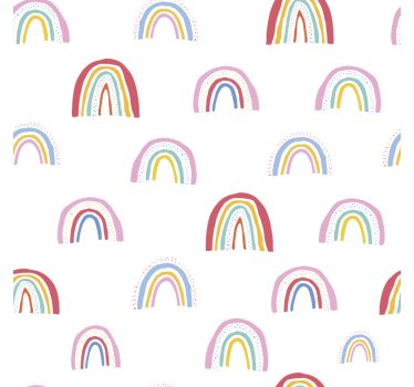 Blind children enjoy vibrant rainbow designs - TenStickers