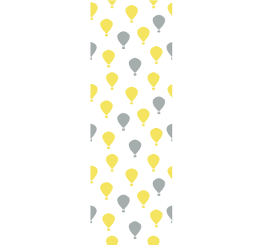 Blind children hot air balloon design - TenStickers
