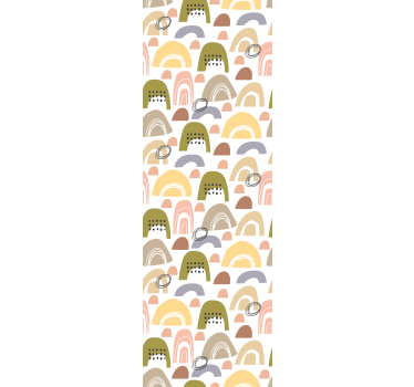 Blind children nordic rainbow pattern - TenStickers
