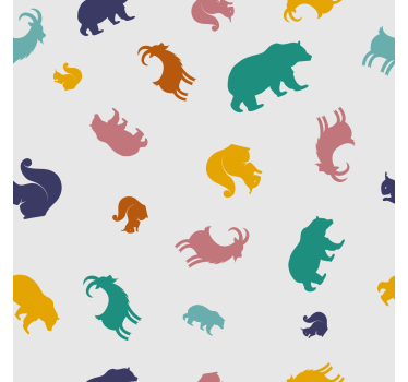 Blind children chamois and bears design - TenStickers