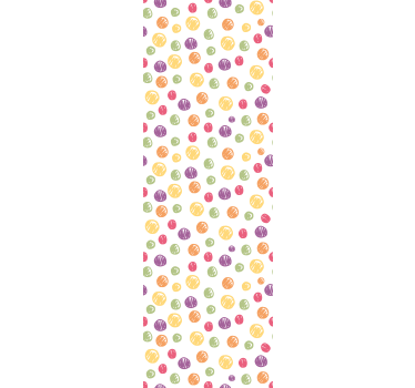Blind children colorful polka dots pattern - TenStickers