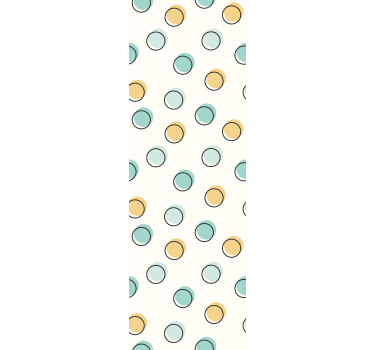 Blind children colorful polka dots - TenStickers