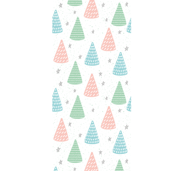 Blind children gray stars and trunks - TenStickers