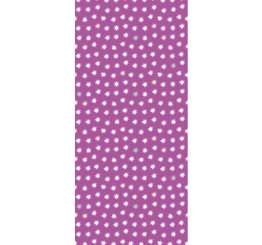 Blind children white stars for kids - TenStickers
