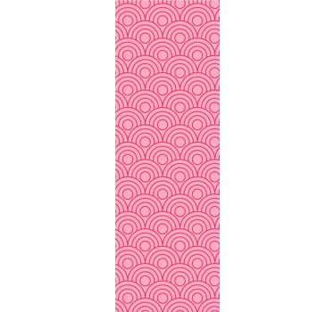 Blind children dark and light pink shape - TenStickers