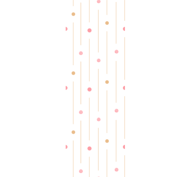 Blind children colourful drawn dots with lines - TenStickers