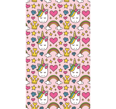 Blind children love cute rainbows and unicorns - TenStickers