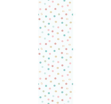 Blind children glitter confetti polka dot pattern - TenStickers