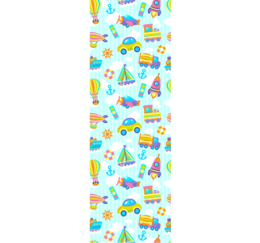 Blind children cute car design - TenStickers