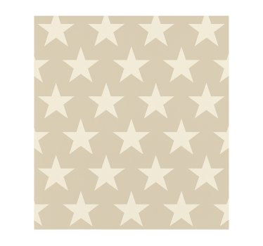 Blind teens beige stars pattern - TenStickers