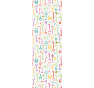 Blind teens key pattern design - TenStickers
