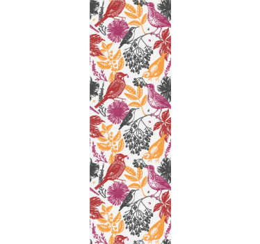 Blind teens wild garden flower design - TenStickers