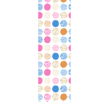Blind teens coloured dot pattern accessories - TenStickers