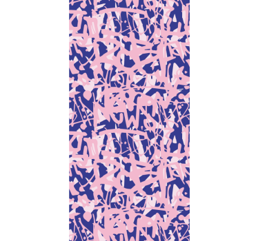 Blind teens pink and purple graffiti design - TenStickers